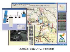 施設監視・制御システムの操作画面